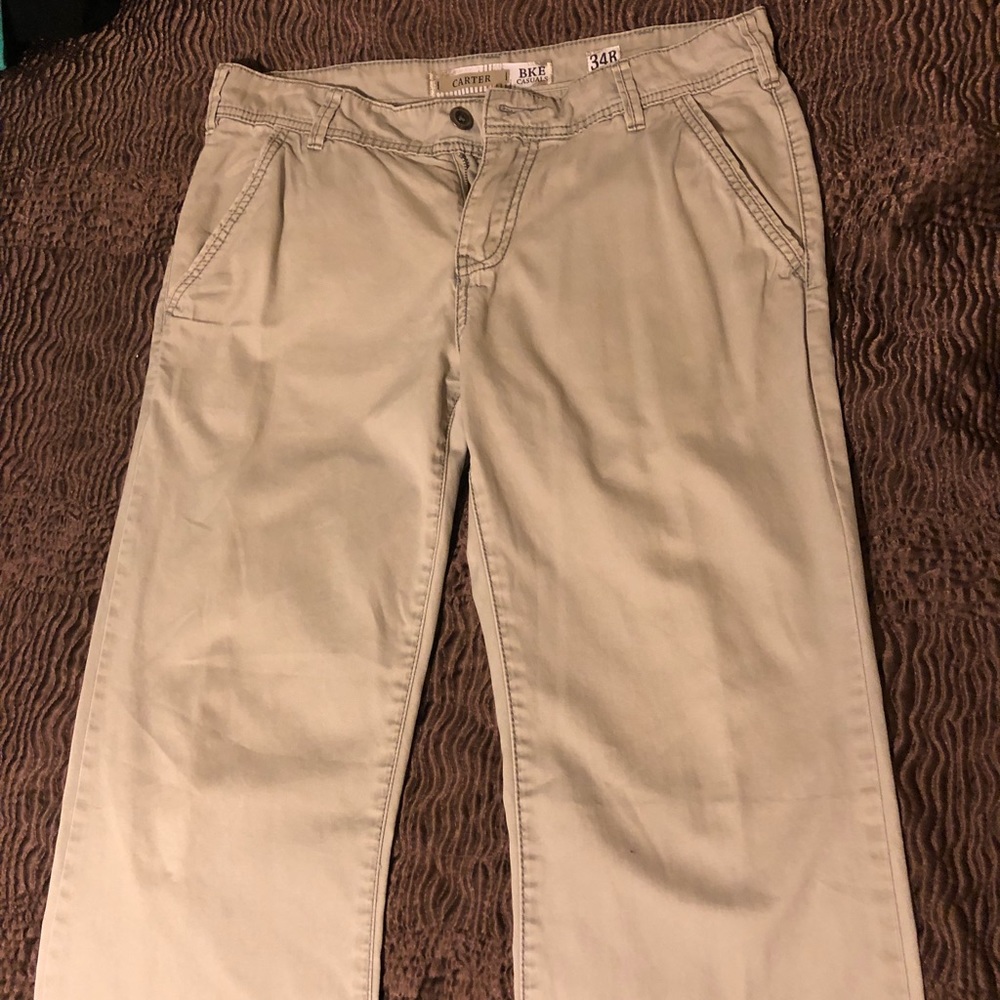 BKE Carter Khaki Pants 34 R